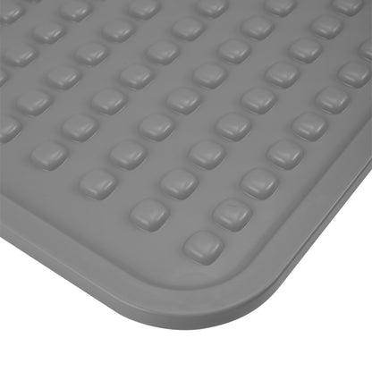 Open Top Cat Litter Box with Cat Litter Mat