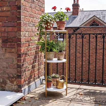 3-Tier Tall Plant Stand Side Table