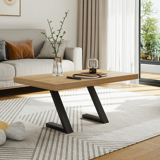 Set of 2 Metal Table Legs in 40cm Height