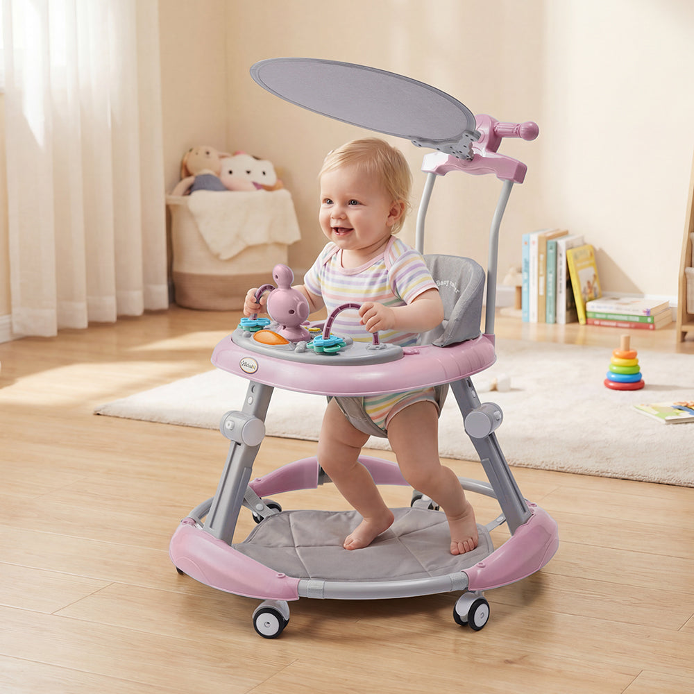 Foldable & Adjustable Baby Walker