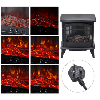 Freestanding Electric Fireplace Stove