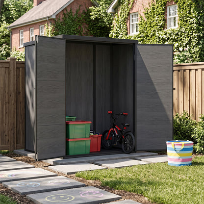 5x3 FT Outdoor Garden Tool Storage Shed