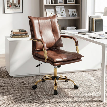 PU Leather Upholstered Office Chair