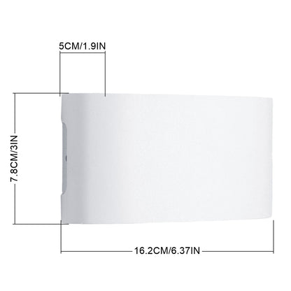 6W Warm LED Up and Down Wall Light for Indoor & Outdoor