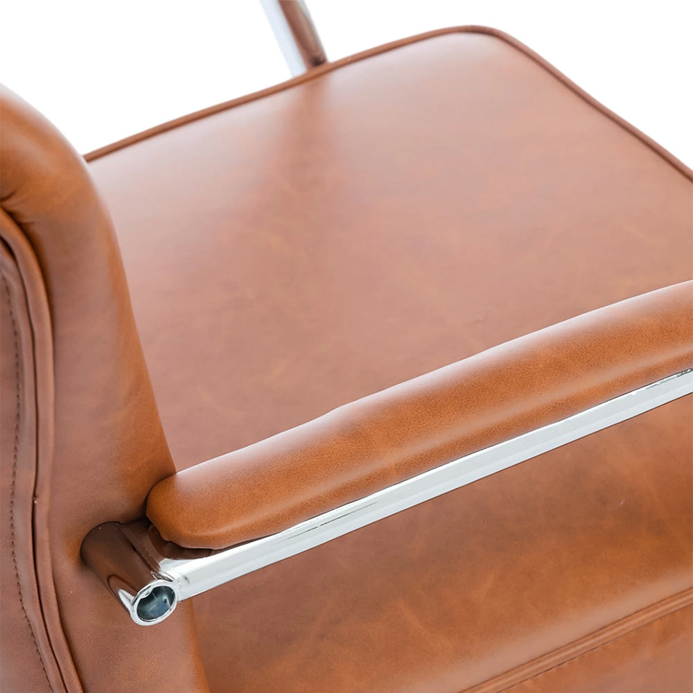 Height-Adjustable Swivel Office Chair