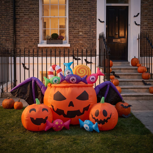 5 FT Halloween Inflatable Decoration with LED Lights