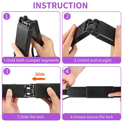 Outdoor Foldable Pet Faeces Pick-up Poop Scoop