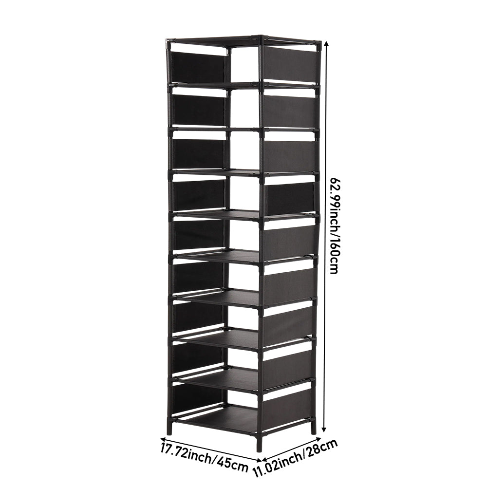 10-Tier Shoe Rack for Entryway