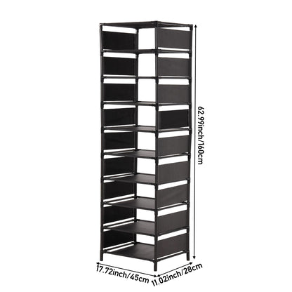 10-Tier Shoe Rack for Entryway