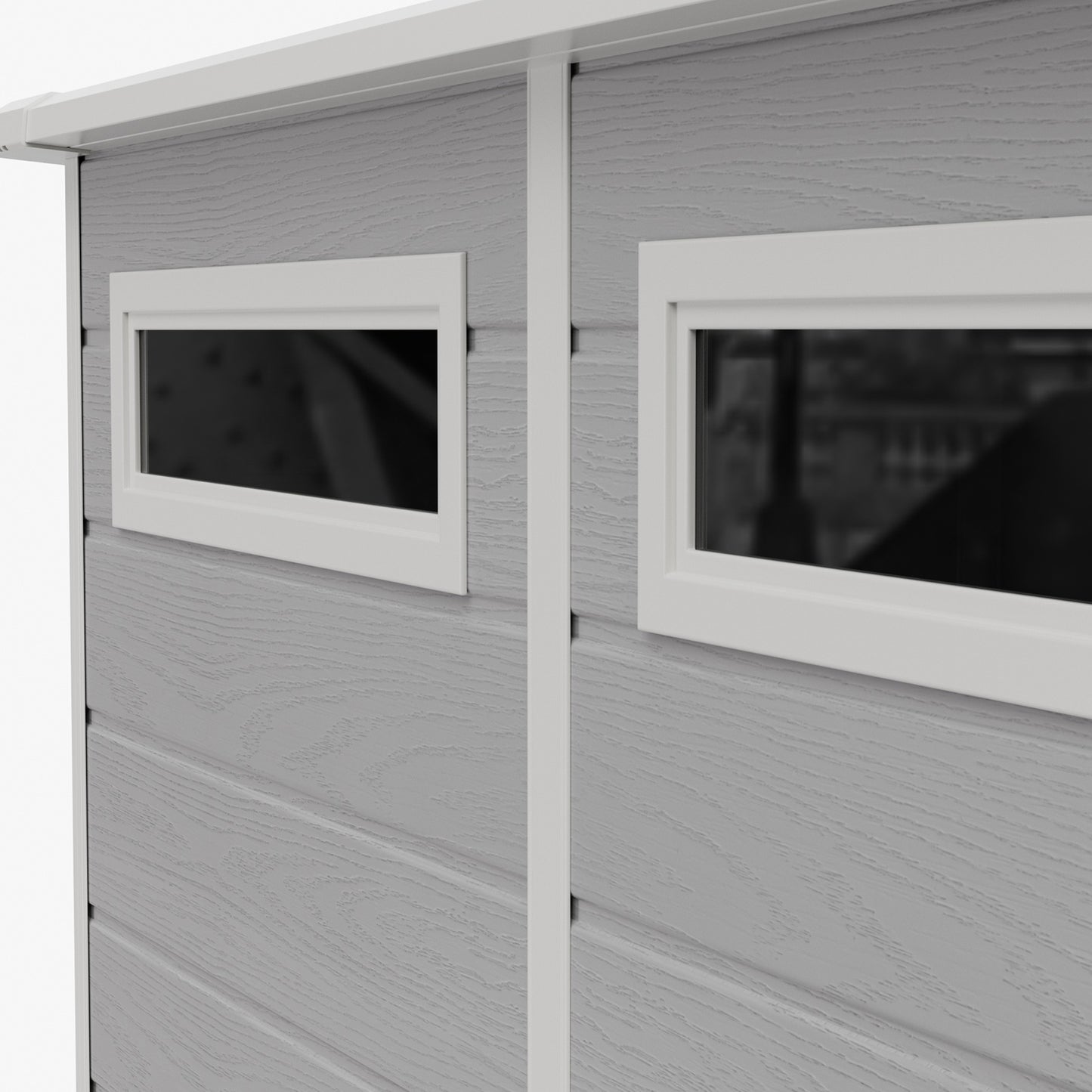 6x6 FT Pent Roof Garden Storage Shed