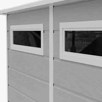 6x6 FT Pent Roof Garden Storage Shed