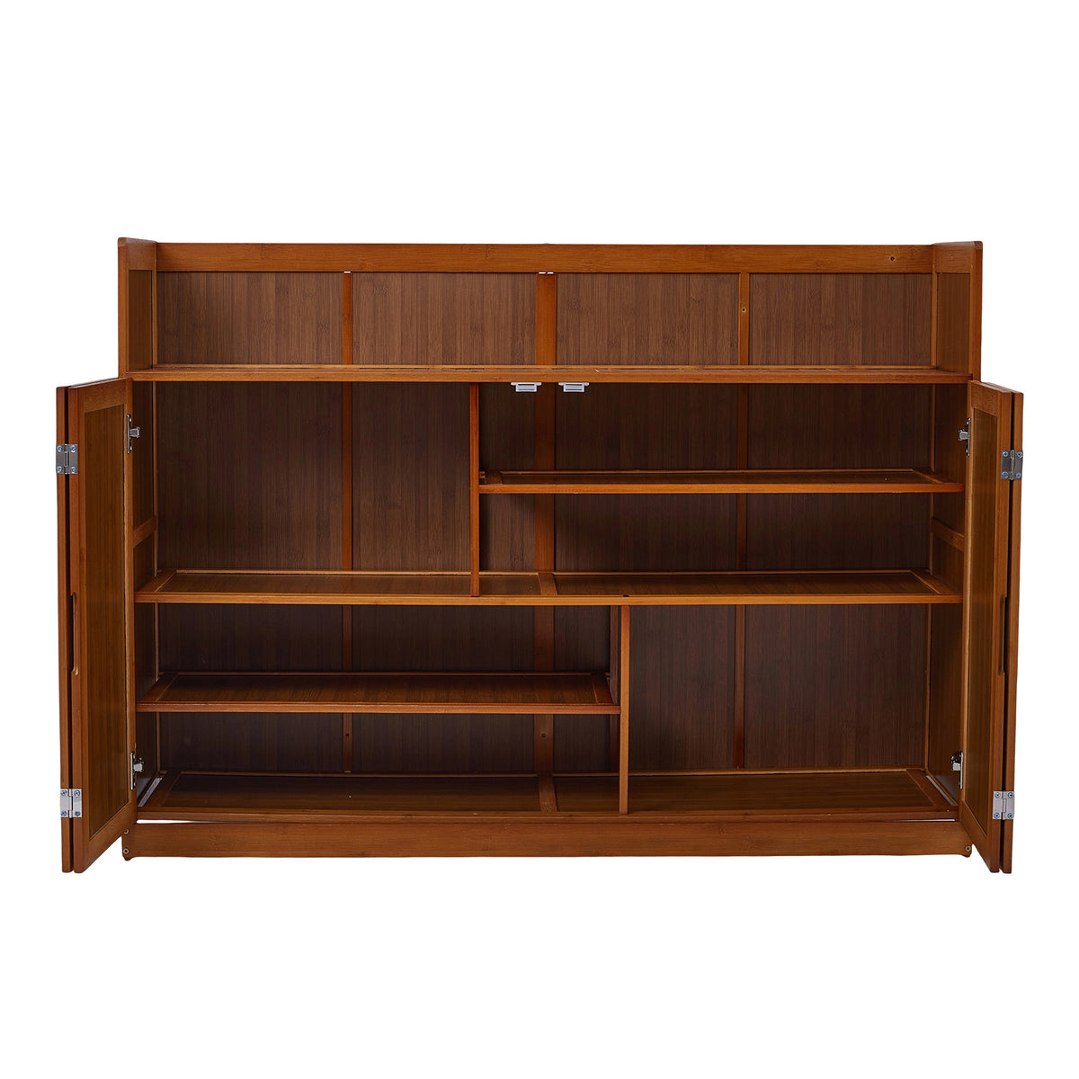 Shoe Storage Cabinet with Folding Doors