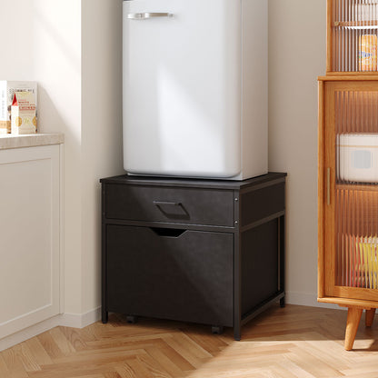 Mini Fridge Stand with Storage