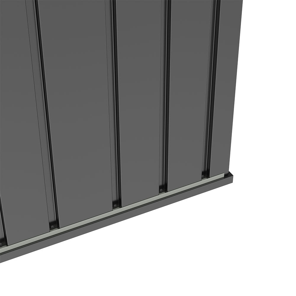 400L Metal Outdoor Storage Box with Lockable Lid