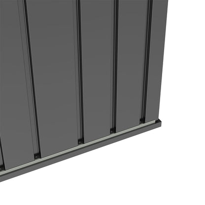 400L Metal Outdoor Storage Box with Lockable Lid