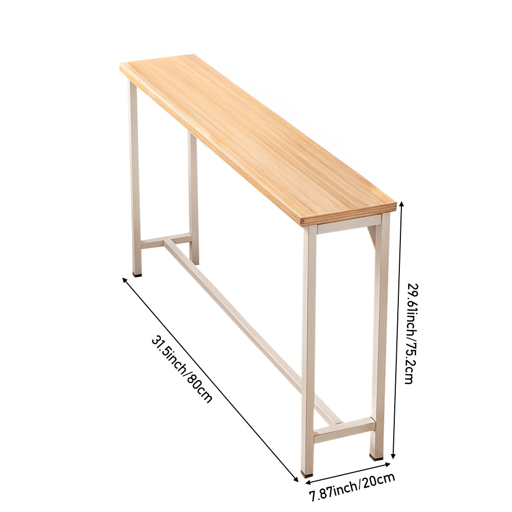 Single-Tier Narrow Console Table