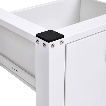 Washing Machine Dryer Pedestal with Drawer
