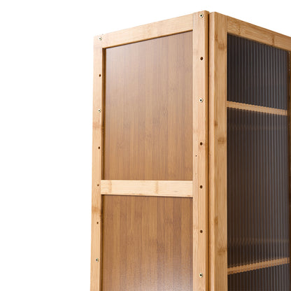Storage Cabinet with Acrylic Doors