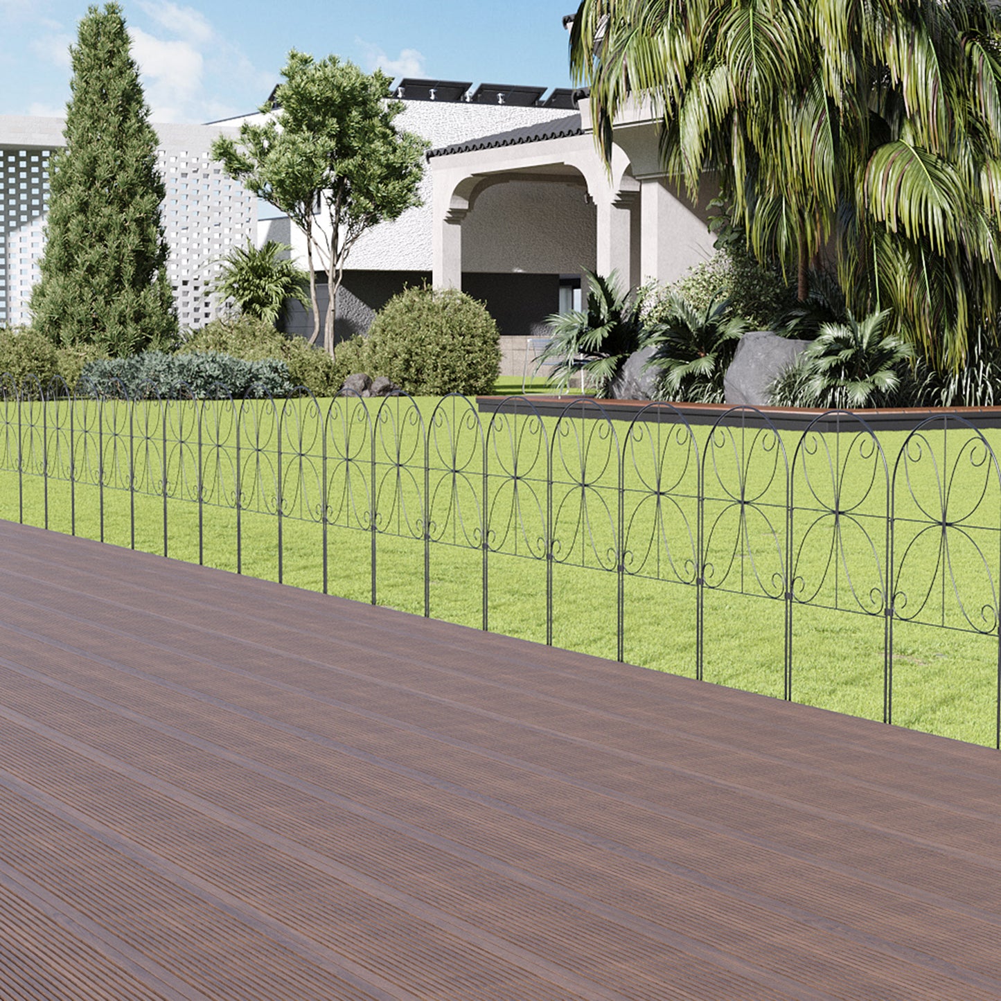 10/20Pcs Decorative Garden Fence Panels