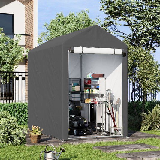 4x6 ft Versatile Outdoor Storage Shed