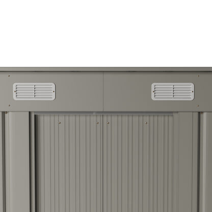 4 x 6FT Metal Garden Storage Shed