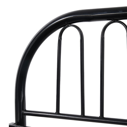 Metal Folding Bed Frame With Secure Buckle Design