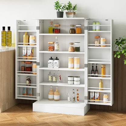 Freestanding Kitchen Pantry Storage Cabinet