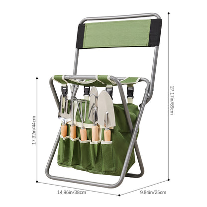 Garden Tool Set with Storage Bag