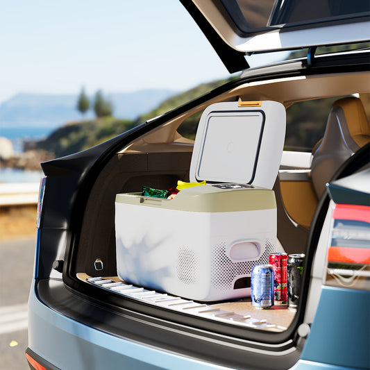 23L Portable Car Refrigerator with Display