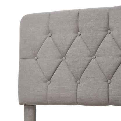 Double Upholstered Bed Frame with 2 Drawers