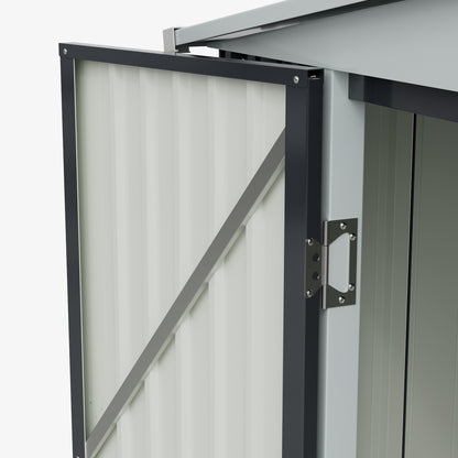 4x8 FT Pent Roof Garden Tool Shed Outdoor Patio Storage House