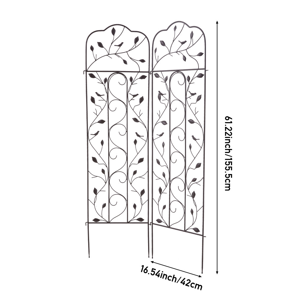 2Pcs Garden Trellis for Climbing Plants