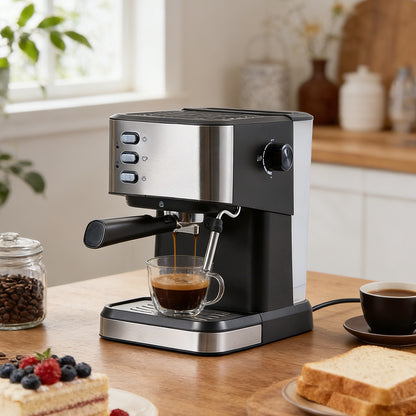 20 Bar Modern Coffee Espresso Machine with Steam Wand