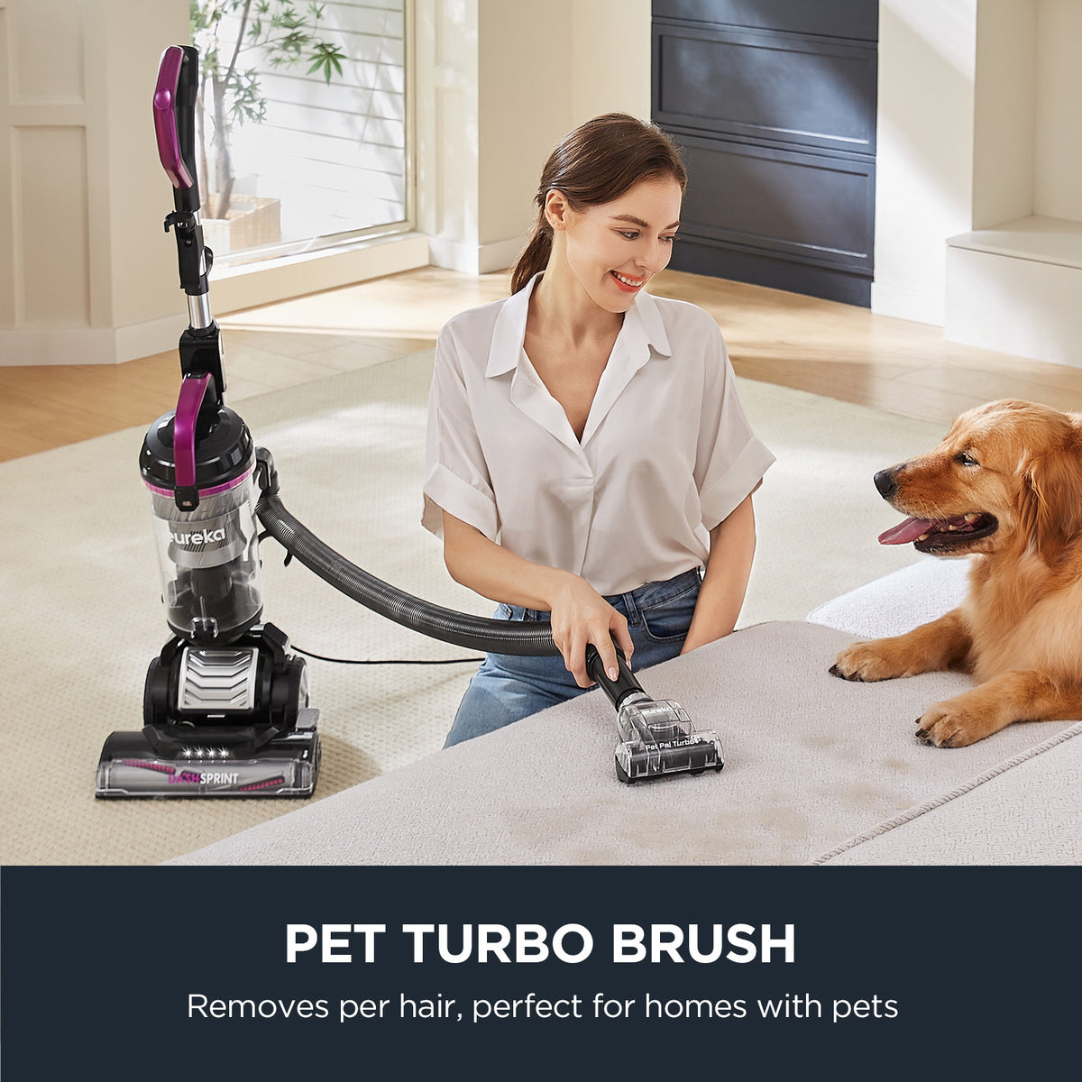 700W Upright Vacuum Cleaner with 2.2L Dust Cup