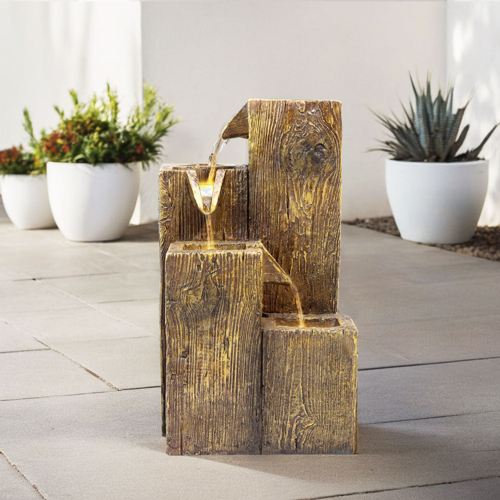 Solar Powered Garden Water Fountain