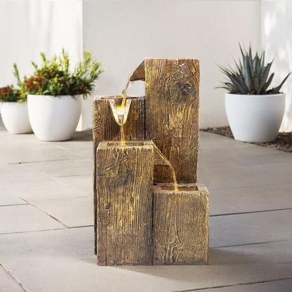 Solar Powered Garden Water Fountain