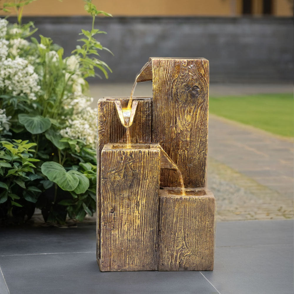 Solar Powered Garden Water Fountain