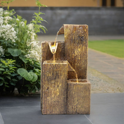 Solar Powered Garden Water Fountain