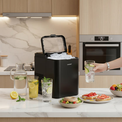 Ice Maker Machine with Ice Scoop & Basket