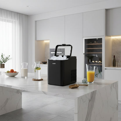 Ice Maker Machine with Ice Scoop & Basket