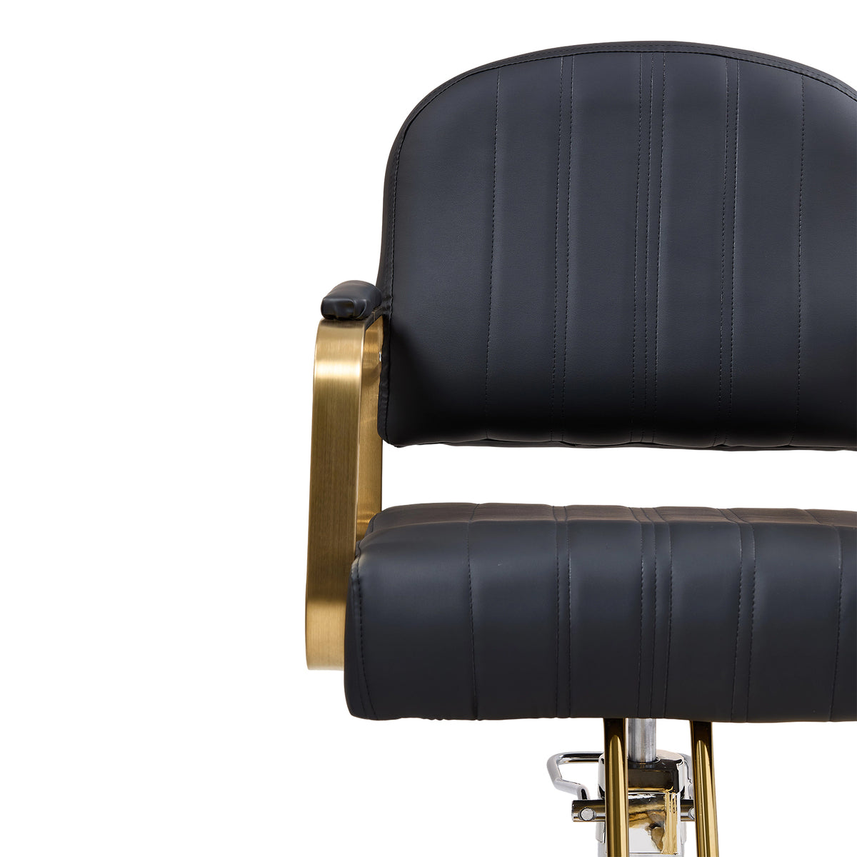 Height-Adjustable Swivel Salon Barber Chair