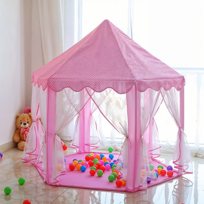 Hexagonal Large Fairy Play House Indoor Tent for Kids