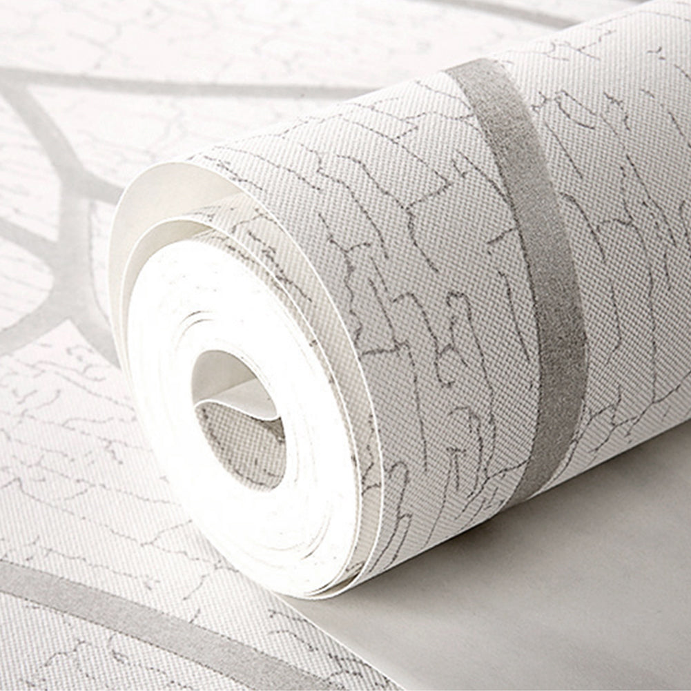 950cm 3D Stripe Non Woven Wallpaper Roll