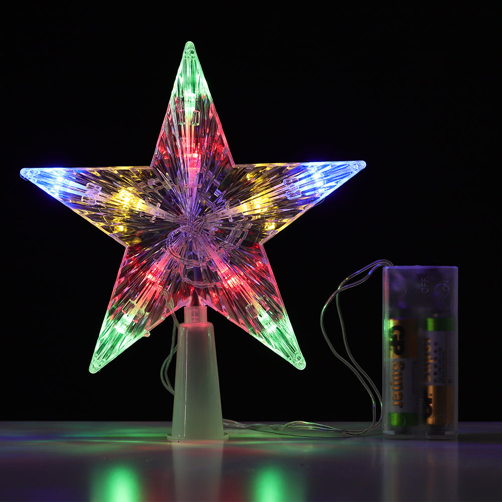 Christmas LED Star Tree Topper