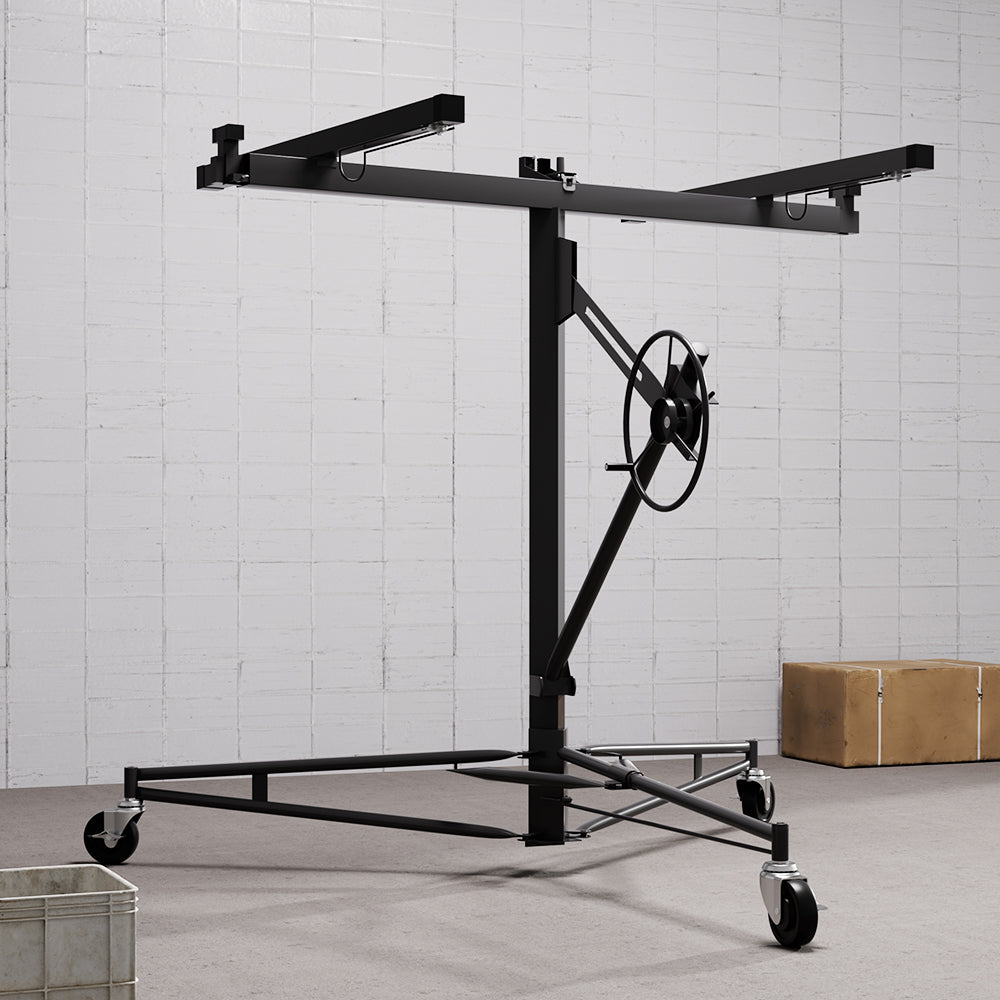 16 Ft Rolling Casters Plaster Board Lifter Panel Hoist