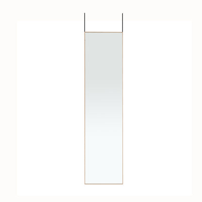 Metal Frame Over the Door Full Length Mirror