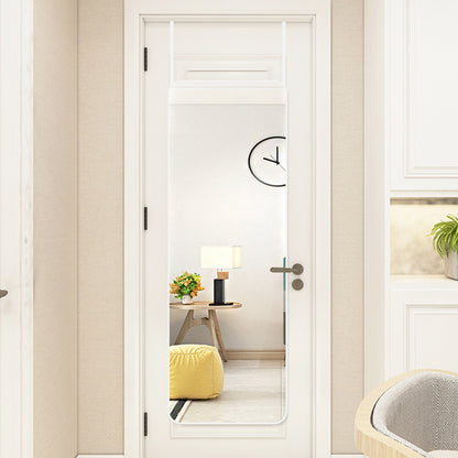 Full Length Mirror with Rounded Corners Door Hanging
