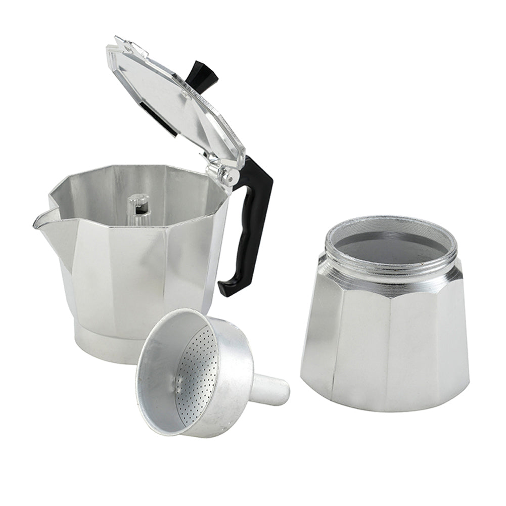 12 Cup Stovetop Espresso Maker Italian Moka Pot
