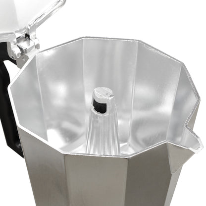 12 Cup Stovetop Espresso Maker Italian Moka Pot
