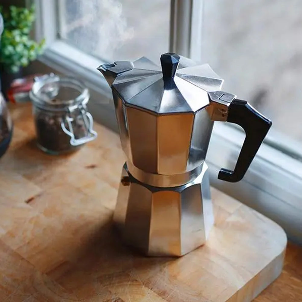 12 Cup Stovetop Espresso Maker Italian Moka Pot